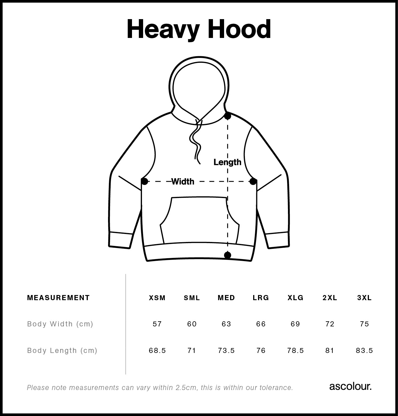 Heavy Hoodie - Mens